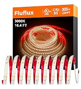 3000K 2835 LED strip lights 24V DC, UL Listed, 300lumen/ft, high density, high efficacy, cuttable