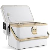 Ghosthorn Fishing Cooler 11QT/15QT Live Bait Cooler with 4000mAh Rechargeable Aerator for Fishing...