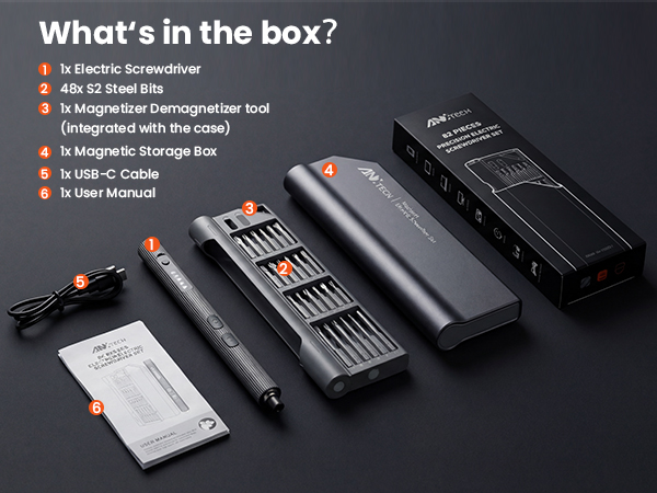 precision electric screwdriver set