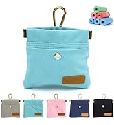 COSOWO Dog Treat Pouch, Hand Free Dog Training Treat Bag with Carabiner & Magnetic Buckle, Auto C...