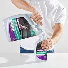 Rejuvenate Soap Scum Remover is easily refillable