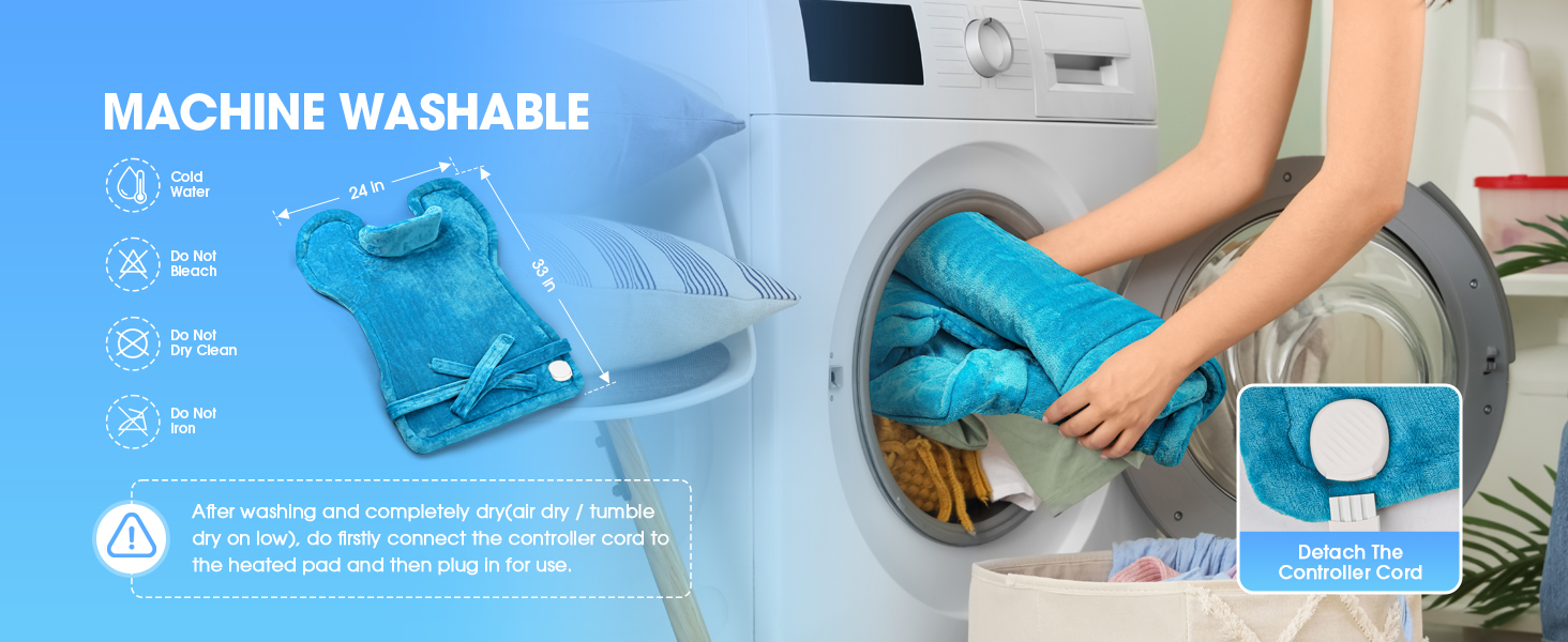 FluffyWarmth heating pad for neck and shoulders and back birthday gifts for women men mom dad