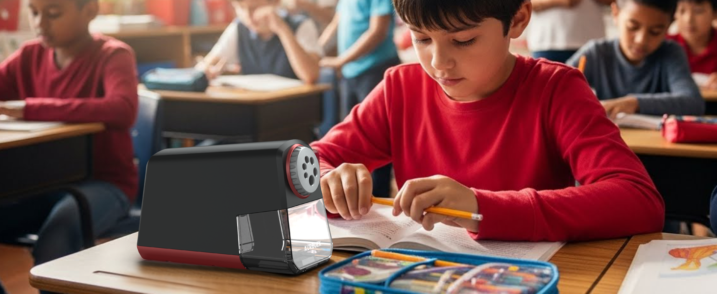Classroom pencil sharpener