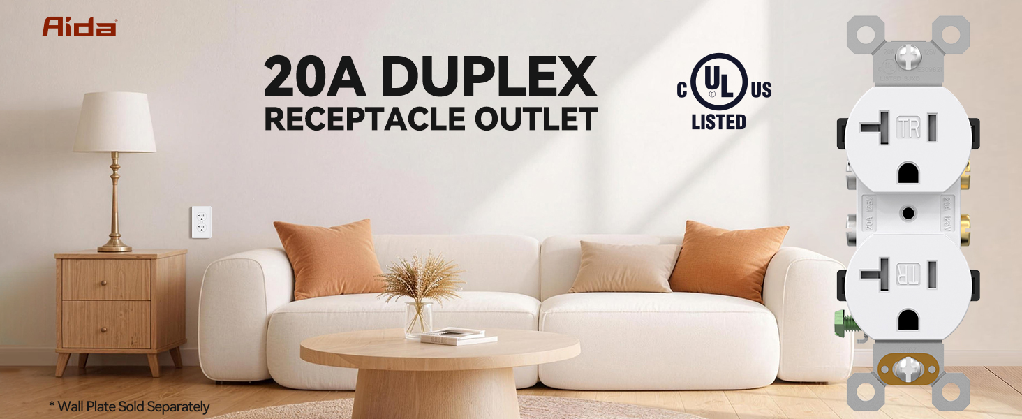 20A DUPLEX OUTLET