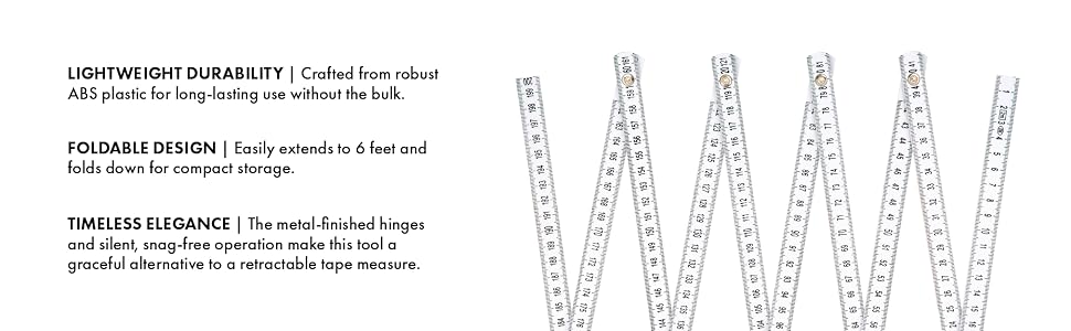 TERBOLD Folding Ruler A+