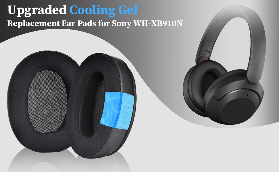 WH-XB910N Replacement Ear Pads Cooling Gel