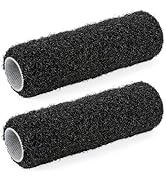PinStone 2pcs 9" Drywall Compound Roller Covers, Shed-Resistant Drywall Mud Roller, Putty Roller ...