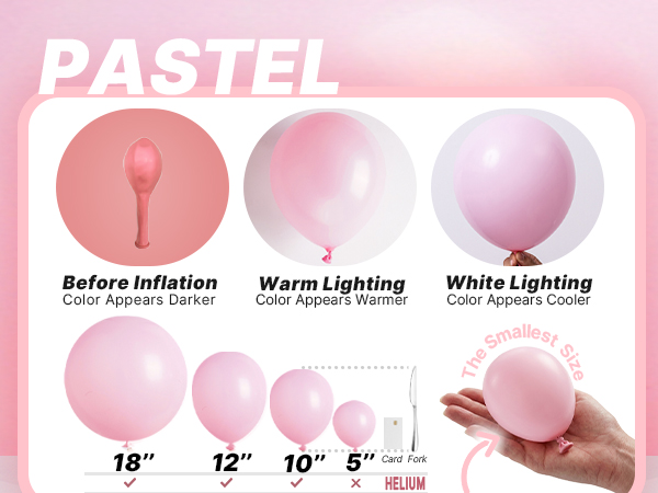 Light Pink Balloons