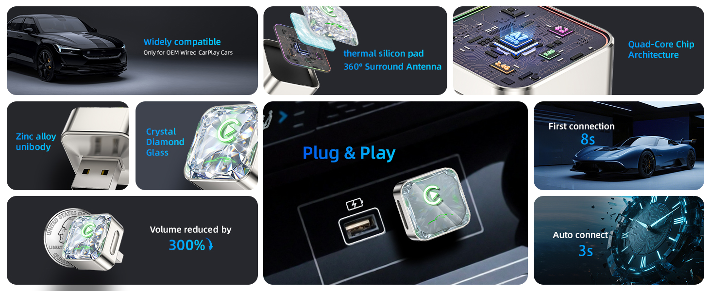 apple carplay adapter for car