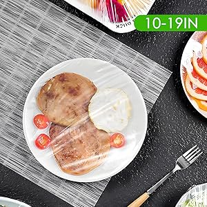 plastic bowl covers elastic reusable
