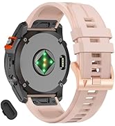 26mm Quickfit Watch Band Compatible With Garmin Tactix 8/Fenix 8 AMOLED 51mm/Fenix 7X pro/7X/6X P...