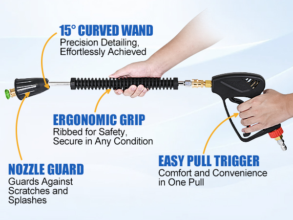 pressure washer gun pressure washer wand power washer gun