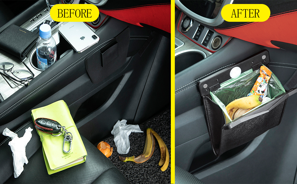 car trash can keep your car clean