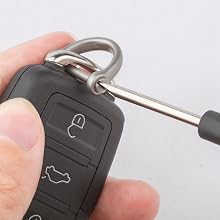 Small key rings for keychains carabiner keychain kit accessories for women for mens keychains
