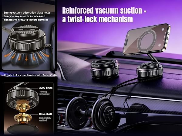 360° Adjustable Car Phone Mount