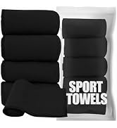Vnoss Microfiber Quick Dry Gym Towel, Lint Free Odor-Free Absorbent Fiber, Fast Drying, Men & Wom...