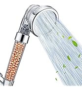 Nosame Shower Head, Filter Filtration High Pressure Water Saving 3 Mode Function Spray Handheld S...
