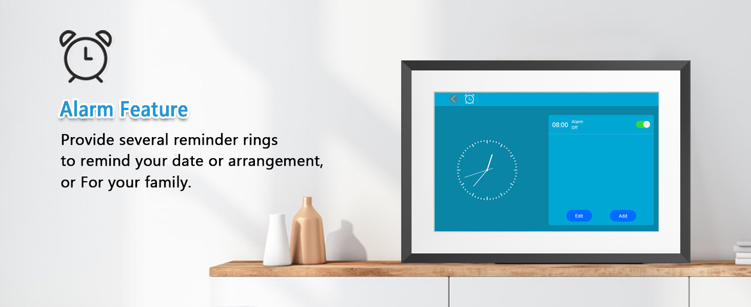 10.1 Inch WiFi Digital Picture Frame Digital Photo Frame