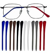 Silicone Anti-Slip Eyeglass End Tips Ear Cushions Ear Sock Pieces Tube Temple Tips Spectacle Reta...