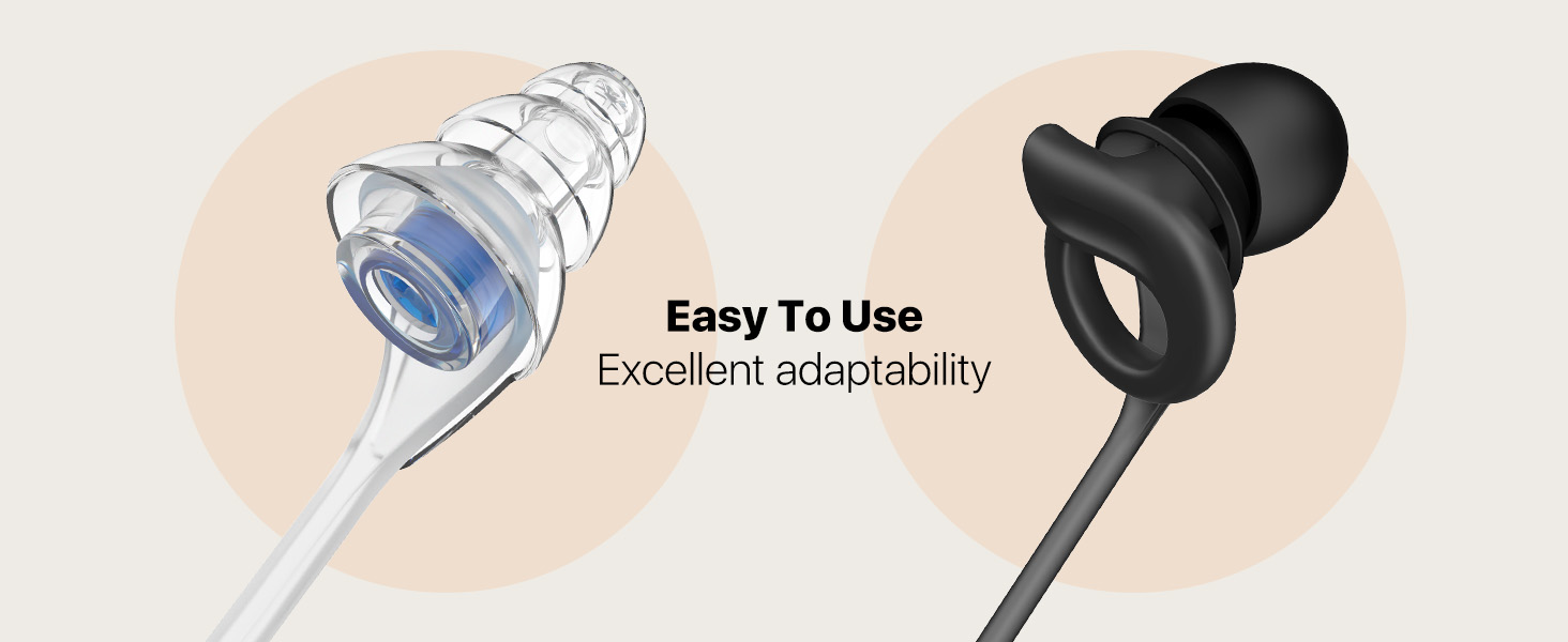 High Fidelity Earplugs Connector Cord,Easy to use and compatible with different earplus