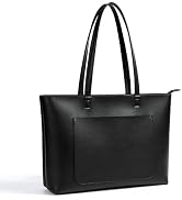 Fancy Forest Faux Leather Tote Bag for Women – Vegan Leather Shoulder Purse with Zipper for Work,...
