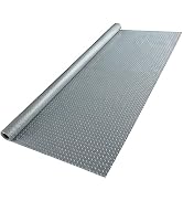 Yescom Garage Floor Mat Roll Diamond Car Parking Protect Trailer PVC 19.5x6.5 Ft for Warehouse Gy...
