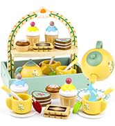 Wooden Tea Set