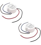 Makergroup 12V LED Power Supply Driver, IP67 Waterproof Constant Voltage Transformer, 120VAC to 1...