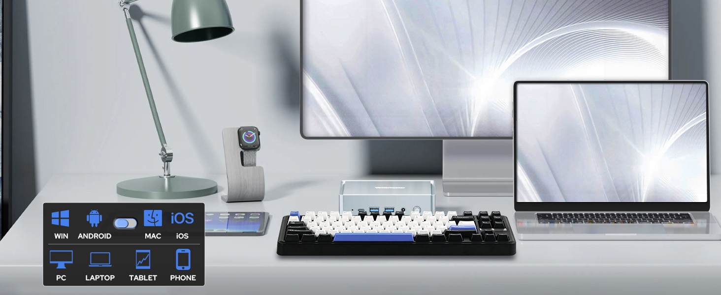TH85 Wireless Gaming Keyboard
