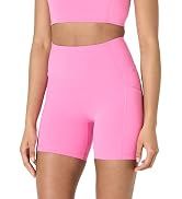 Essentials Women's Active FormFlex Buttery Soft High Waist 5" Biker Shorts with Pockets