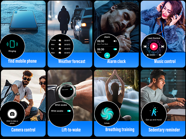 fitness watches for men pedometer watch smartwatch women activity & fitness trackers