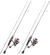Sougayilang Spinning Fishing Rod and Reel Combo, 2-Piece 5-Foot 6-Inch Ultralight Graphite Rod, U...
