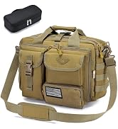 Stypos Tactical Messenger Bag 14 inch Briefcase for Man Military Laptop Bag Messenger Shoulder Ba...