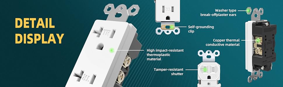 Decorator Receptacle Outlet