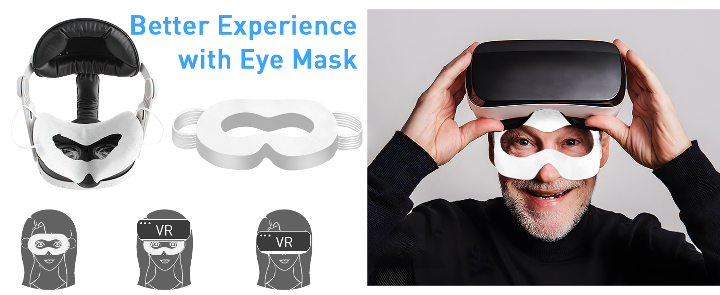 VR FACE MASK VR FACE PAD VR FACE COVER VR EYE MASK OCULUS FACE MASK OCULUS FACE MASK DISPOSABLE