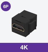4K HDMI Keystone Jack