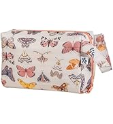 Tiny Twinkle Waterproof Travel Toiletry & Makeup Bag Organizer | Makeup Pouch with Multiple Compa...