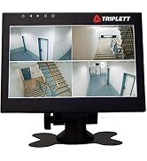 Triplett HDCM3 Compact 8-inch HD TFT LED 1280x720 Security Test Monitor with HDMI, BNC, AV/Composite