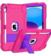 BMOUO Case for iPad (A16) 11th Generation 11 Inch 2025/iPad 10th Generation 10.9" 2022 - with Kic...