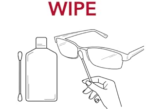 Installation Instructions: Wipe. Gecko grip setex nanogriptech slippery face nose glasses holder
