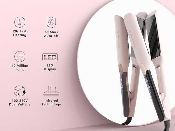 hair straightener flat iron