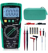 Xin Tester Digital Multimeter TRMS 6000 Counts Ohm Volt Amp Test AC DC Voltmeter Auto Ranging Con...