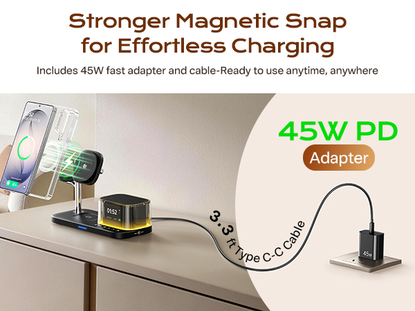 wireless charger stand for Samsung s26 ultra