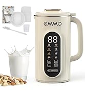 OMMO 10 in 1 Nut Milk Maker Blender, 35oz Soy Milk Maker with Large Screen/10 Blades for Hot/Cold...
