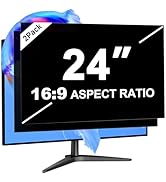 24 Inch Computer Privacy Screen Filter, Removable Universal Computer Monitor Privacy Filters 16:9...