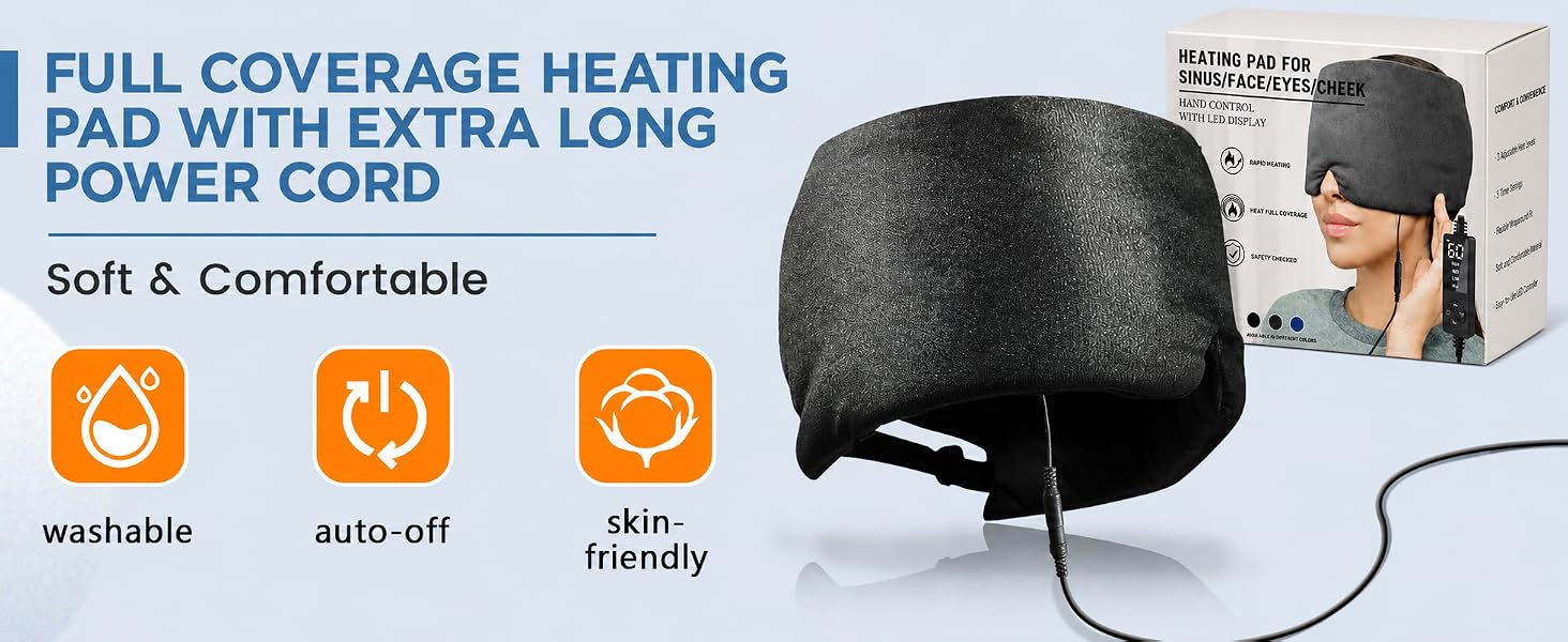 face heating pad