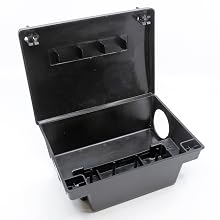 bait station open lid