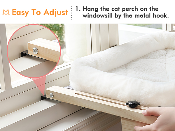 cat window sill perch