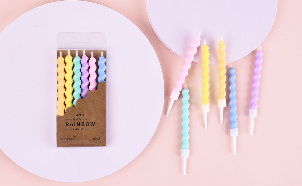 Beautiful Birthday Candles