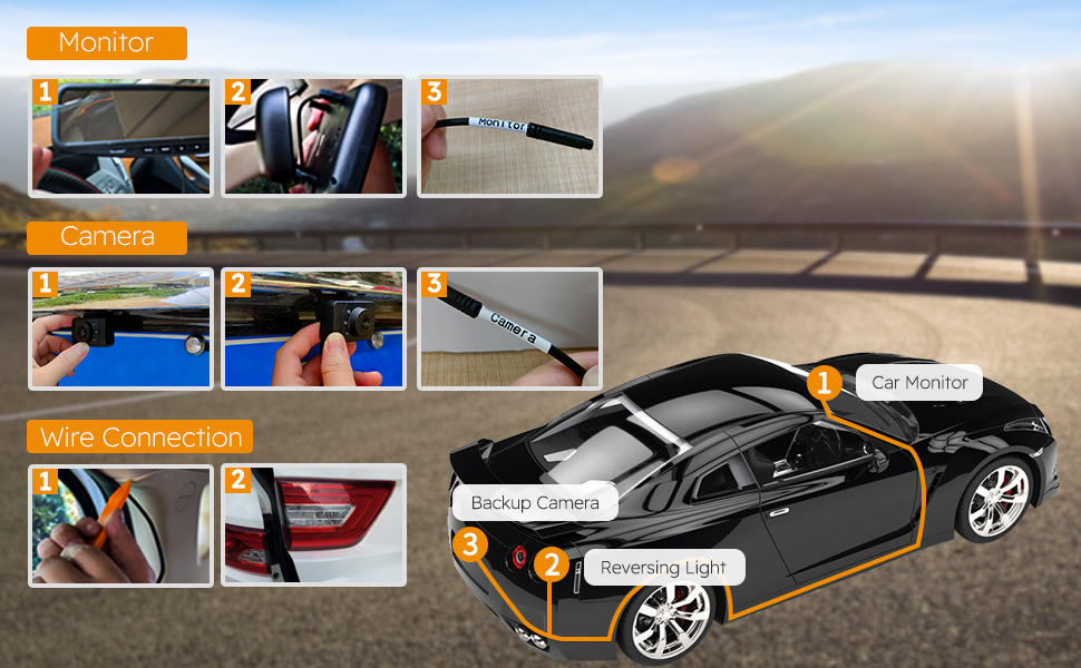 backup camera installation